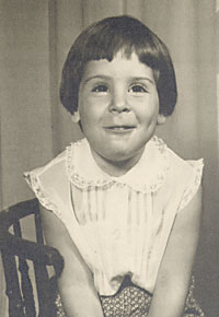 Mady at age 3 or 4
